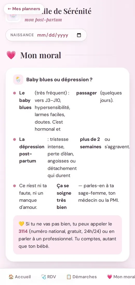 Mon moral